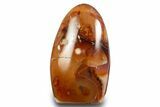 Free-Standing, Polished Carnelian Agate - Madagascar #333277-1